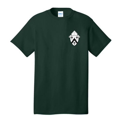 Port and Company 5.4 oz Cotton T-Shirt -- Dark Green