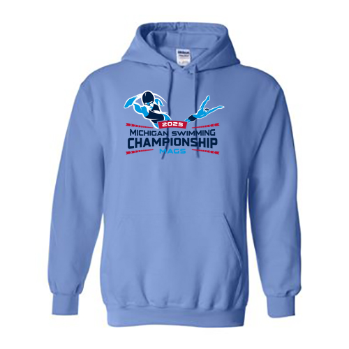 Mens/Unisex Gildan Heavy Blend Hooded Sweatshirt -- Carolina Blue