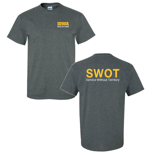 Gildan Ultra Cotton Basic T-Shirt -- Dark Heather