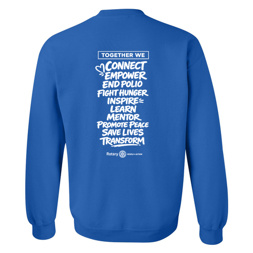Gildan Heavy Blend Crew Neck Sweatshirt -- Royal