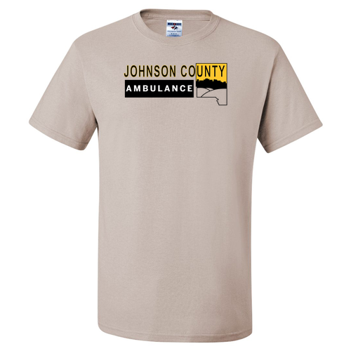 Jerzees Heavyweight 50/50 Adult T-Shirt -- Sandstone