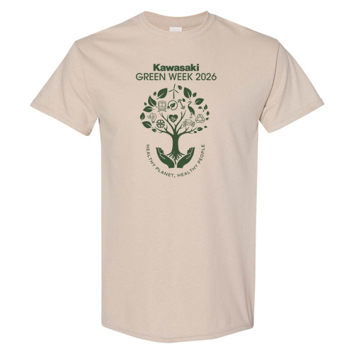 Sand Green Week Tee