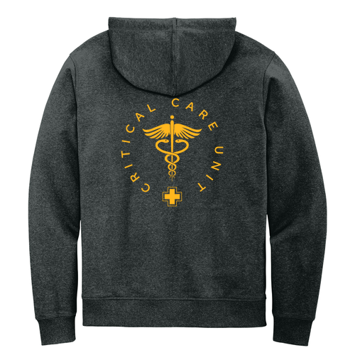 District Re-Fleece Full-Zip Hoodie -- Charcoal Heather