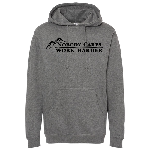 Independent Trading Co. Unisex Heavyweight Hooded Sweatshirt -- Gunmetal Heather
