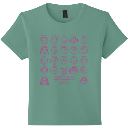 Gildan Heavy Cotton Basic Youth T-Shirt -- Aquatic