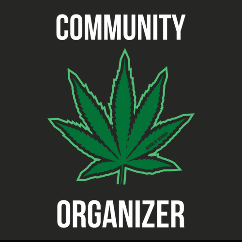 Community Organizer T-Shirt -- Black