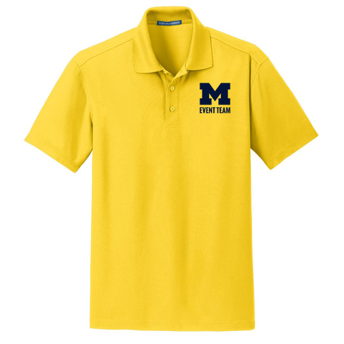 Mens/Unisex Port Authority Dry Zone Grid Polo -- Yellow, FOR RESPONSE TEAM ONLY
