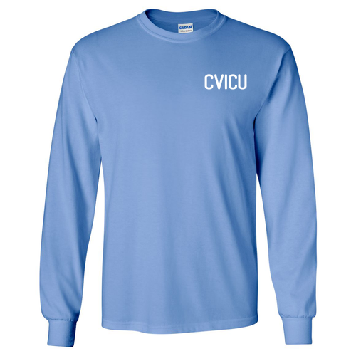 Gildan Ultra Cotton Longsleeve Basic T-Shirt -- Carolina Blue