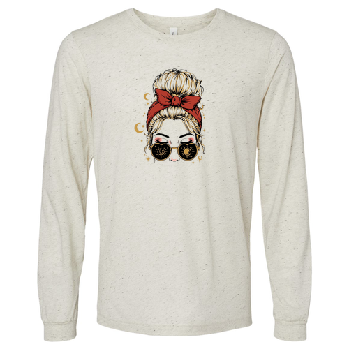 Yellow Sun Doll Long Sleeve Tee