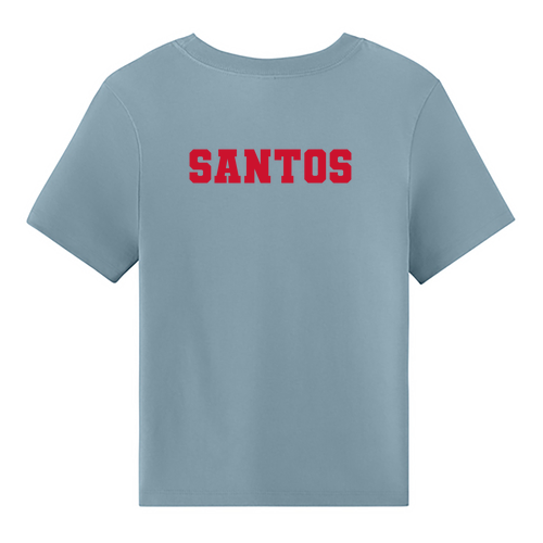 Women's Heavyweight Tee -- Vintage Denim SANTOS