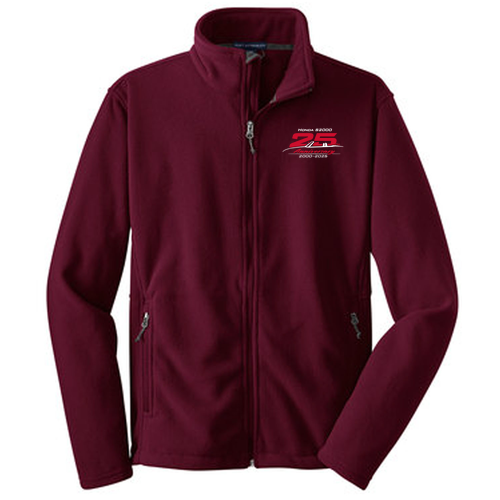 Port Authority Value Fleece Jacket -- Maroon