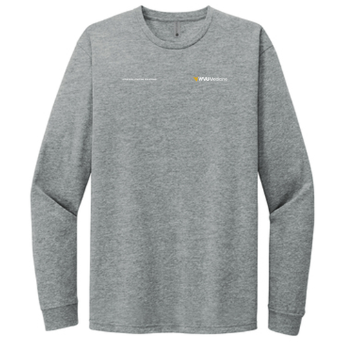 Next Level Unisex CVC Long Sleeve Tee -- Dark Heather Grey