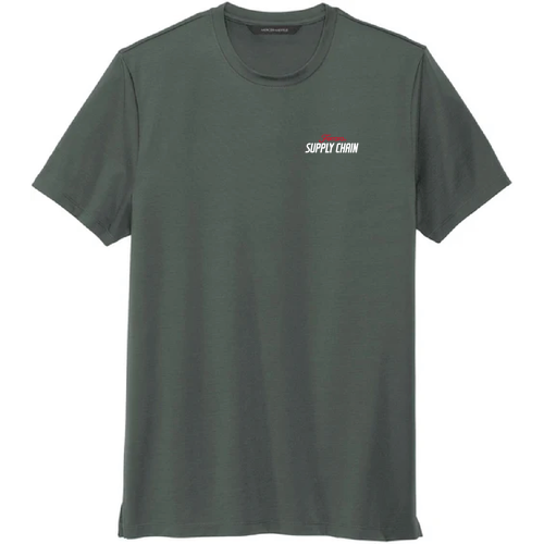 Stretch Jersey Crew -- Anchor Grey