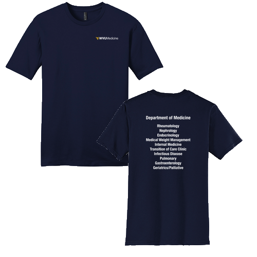Specialties District Threads Very Important Tee -- New Navy