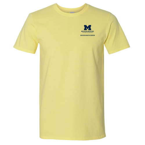Mens/Unisex Gildan SoftStyle Fitted T-Shirt -- Cornsilk