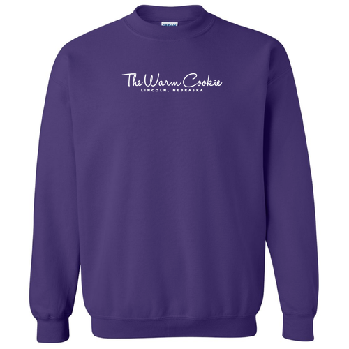 Gildan Heavy Blend Crew Neck Sweatshirt -- Purple