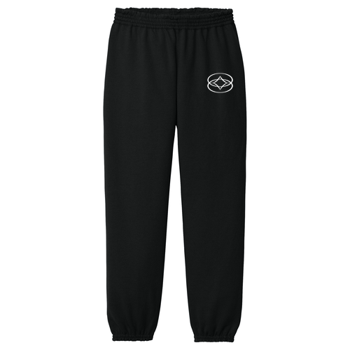 Port & Co Youth Core Fleece Sweatpant -- Jet Black