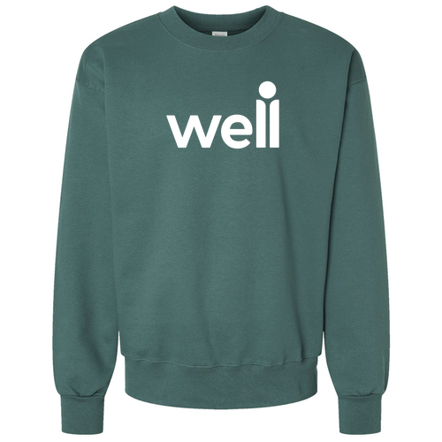 Hanes 90/10 Ultimate Cotton Crew Sweat -- Cactus