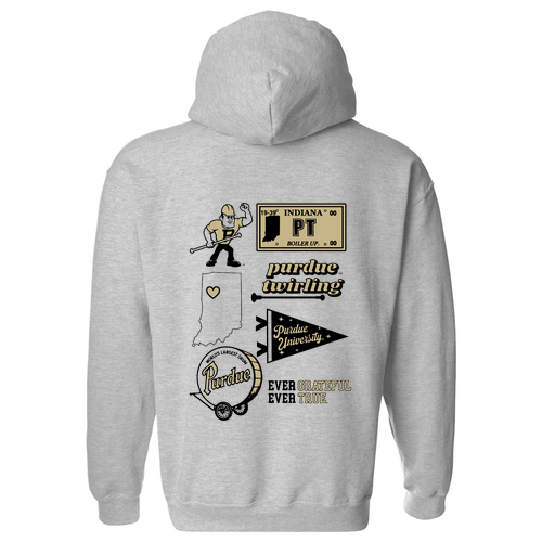 Gildan Heavy Blend Hooded Sweatshirt -- Sport Grey