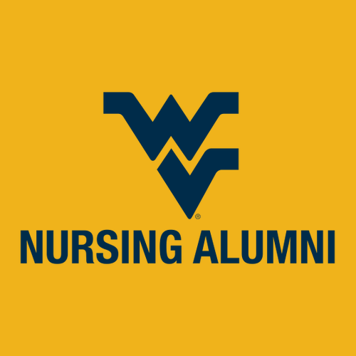 WVU Nursing Alumni Port and Company Classic Crewneck Sweatshirt -- Gold