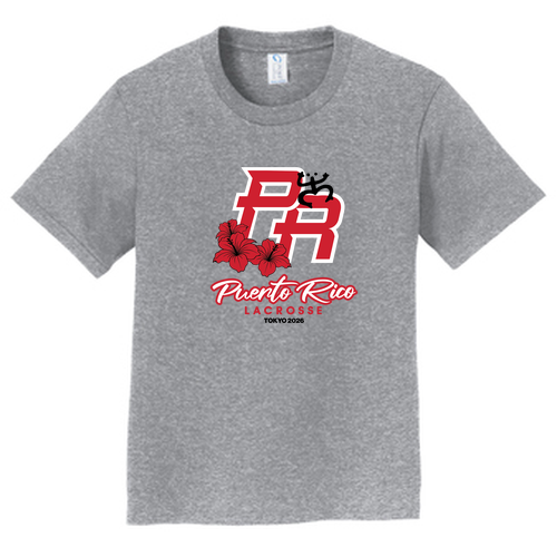 Youth Basic Tee -- Athletic Heather HENSON-VENDRELL