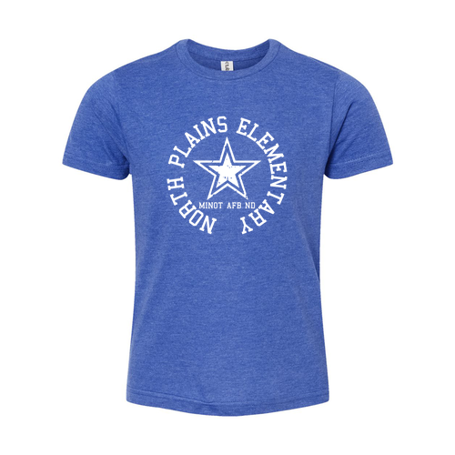 Tultex Youth Fine Jersey T-Shirt -- Heather Royal