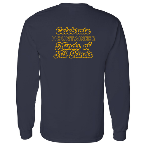 Gildan Heavy Cotton Longsleeve Basic T-Shirt -- Navy