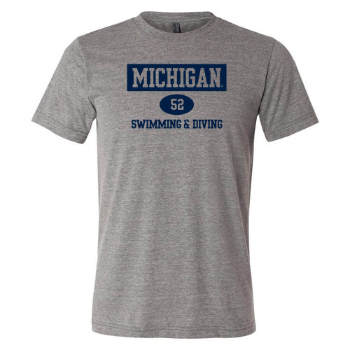 Team 52 Unisex Bella Canvas Triblend Short Sleeve T-Shirt -- Grey TriBlend