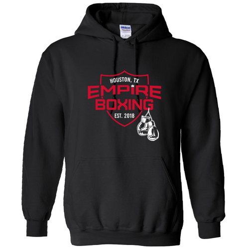 Gildan Heavy Blend Hooded Sweatshirt -- Black