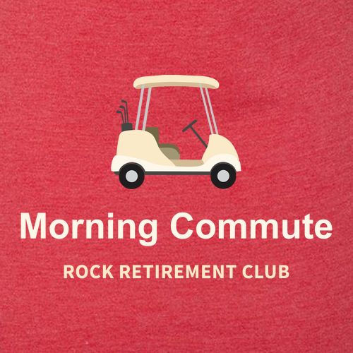 Morning Commute- Vintage Red