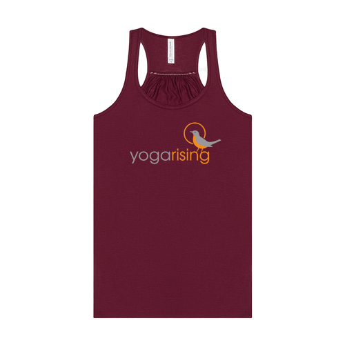 Lightweight Flowy Tank -- Maroon