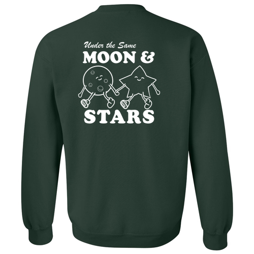 Gildan Heavy Blend Crew Neck Sweatshirt -- Forest Green