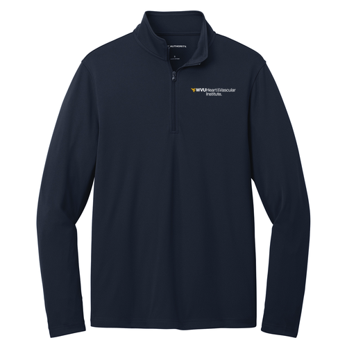 Port Authority Dry Zone Uv Micro-Mesh 1/4-Zip -- River Blue Navy