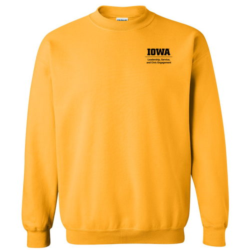 Gildan Heavy Blend Crew Neck Sweatshirt -- Gold