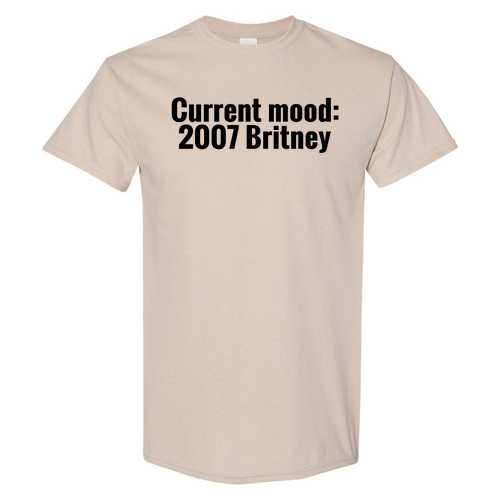 Gildan Heavy Cotton Basic T-Shirt -- Sand