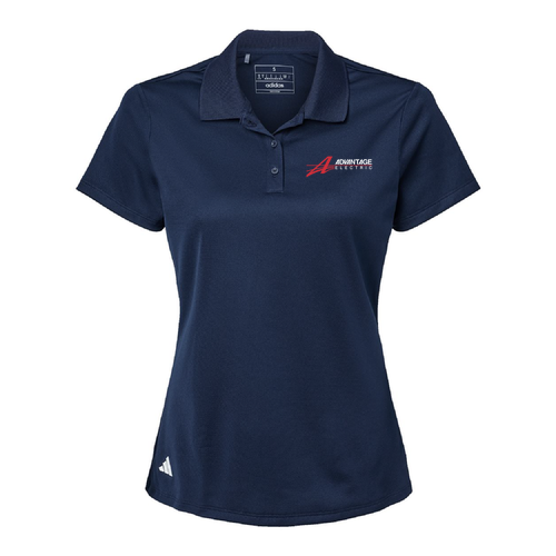 Ladies Adidas Basic Sport Polo -- Collegiate Navy, AES