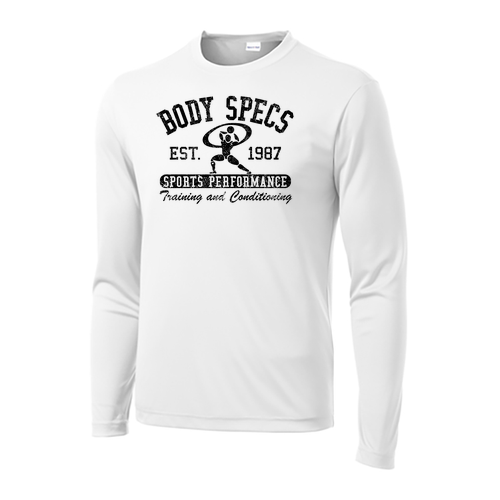 Long Sleeve Competitor -- White