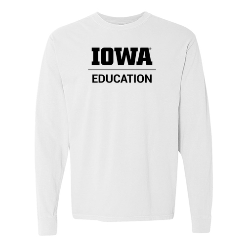 Comfort Colors Ringspun Long Sleeve Tee -- White