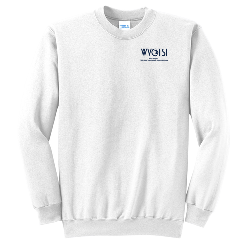 Port and Company Classic Crewneck Sweatshirt -- White