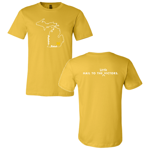 Mens/Unisex Bella Soft Fitted Canvas Soft Fitted Jersey T-Shirt -- Maize Yellow