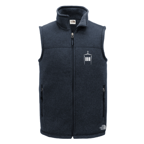 The North Face Sweater Fleece Vest -- Urban Navy Heather
