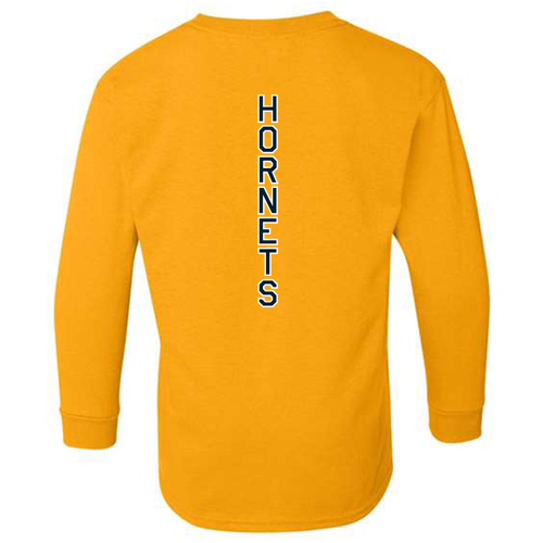 Gildan Youth Heavy Cotton Longsleeve -- Gold