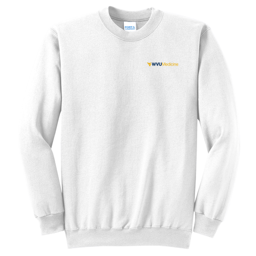 Port and Company Classic Crewneck Sweatshirt -- White