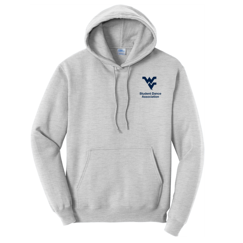 Port and Company Core Fleece Pullover Hooded Sweatshirt -- Ash