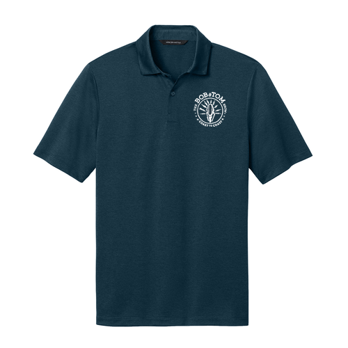 Mercer+Mettle Recharge Jersey Polo -- Insignia Blue Heather