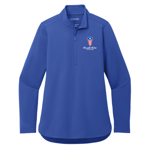 Women's Knit 1/4-Zip -- True Royal