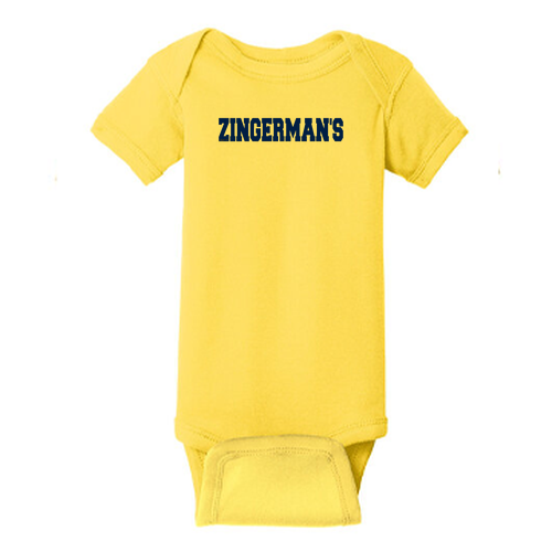 Rabbit Skins Lap Shoulder Onesie Infant -- Yellow