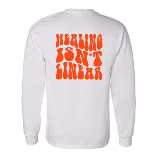 Gildan Heavy Cotton Longsleeve Basic T-Shirt -- White