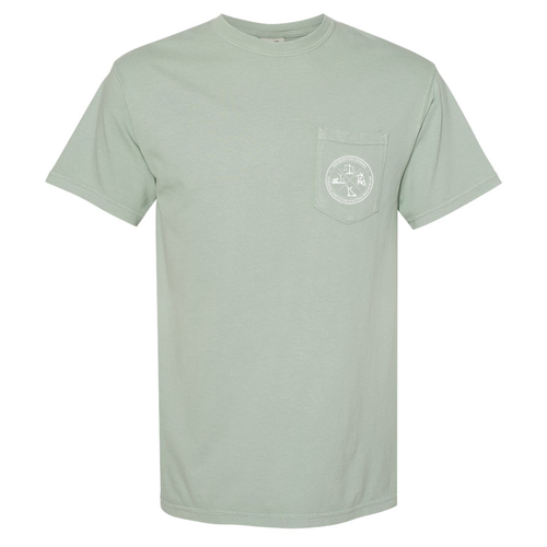 Comfort Colors Short Sleeve Pocket Tee -- Bay