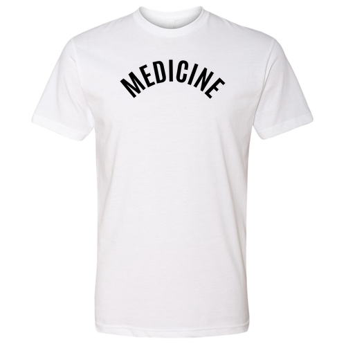 Arch Medicine Next Level Mens CVC Crew -- White